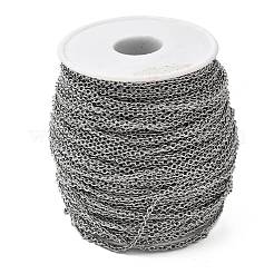 Tarnish Resistant 304 Stainless Steel Cable Chains&nbsp;CHS-Q001-13-100m