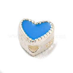 Heart Shape Silver 925 Sterling Silver Beads&nbsp;STER-A031-02C