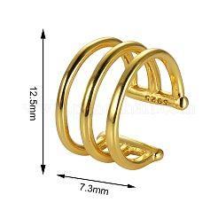 925 Sterling Silver Cuff Earrings&nbsp;JE1064A
