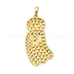 Halloween Brass Enamel Pendants&nbsp;KK-F915-02C-G