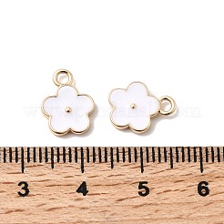 Brass Enamel Pendants&nbsp;KK-A277-02G-01