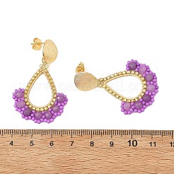 201 Stainless Steel Stud Earrings&nbsp;EJEW-MZ00809-01