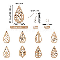 DIY Dangle Earring Making Kits&nbsp;DIY-CD0001-28