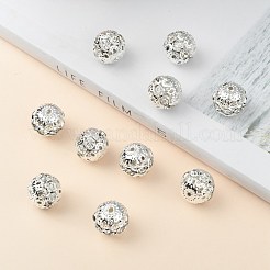 Brass Rhinestone Beads&nbsp;RB-A011-12mm-01S