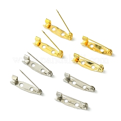 100Pcs 2 Colors Iron Brooch Findings&nbsp;IFIN-FS0001-36