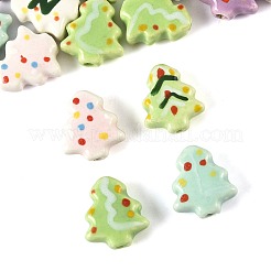 16Pcs 7 Colors Handmade Porcelain Beads&nbsp;PORC-FS0001-42