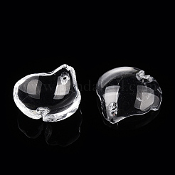 Transparent Glass Petal Beads&nbsp;GLAA-N001-15