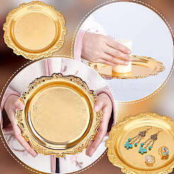 Iron Serving Trays&nbsp;DIY-WH0888-445G