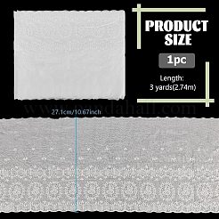 3 Yards Cotton Embroidered Flower Lace Trim&nbsp;OCOR-BC0007-44