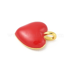 Brass Enamel Pendants&nbsp;KK-Z107-03G