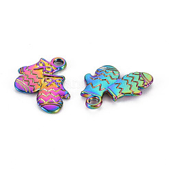 Rainbow Color Alloy Pendants&nbsp;PALLOY-S180-277-NR