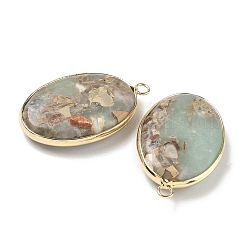 Dyed Synthetic Imperial Jasper Pendants&nbsp;G-D337-03A-G