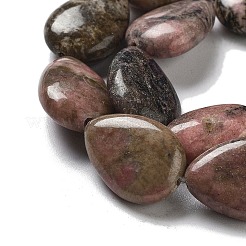 Natural Rhodonite Beads Strands&nbsp;G-P528-L21-01