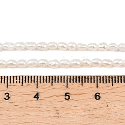 Natural Cultured Freshwater Pearl Beads Strands&nbsp;PEAR-F020-13