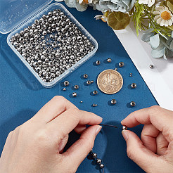 5 Style 304 Stainless Steel Beads&nbsp;STAS-UN0054-68