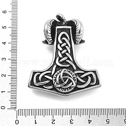 Viking 304 Stainless Steel Big Pendants&nbsp;STAS-N105-02F-AS