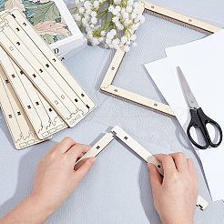 Basswood Assembled Paper Making Frame&nbsp;DIY-WH0001-74