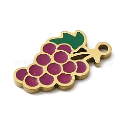304 Stainless Steel Enamel Pendants&nbsp;STAS-I336-32G