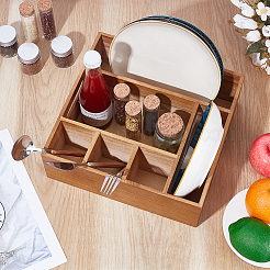 Solid Wood Storage Box&nbsp;AJEW-WH0816-468