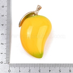 Fruit Theme Resin Big Pendants&nbsp;FIND-E053-01A-G
