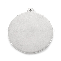 Tarnish Resistant 304 Stainless Steel Pendant Cabochon Settings&nbsp;STAS-F287-44P