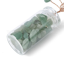 Natural Green Aventurine Chips Tree Decorations&nbsp;DJEW-P021-E02