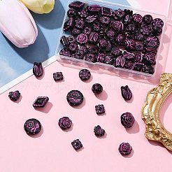 9 Style Opaque Acrylic Beads&nbsp;OACR-FS0001-51