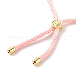 Adjustable Cubic Zirconia Beads Nylon Thread Slider Bracelets&nbsp;BJEW-JB06366-02