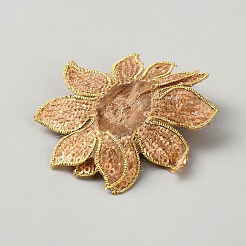 Polyester Computerized Embroidery Cloth Iron on/Sew on Patches&nbsp;PATC-WH0111-011B