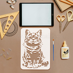 PET Hollow Out Drawing Painting Stencils&nbsp;DIY-WH0693-032