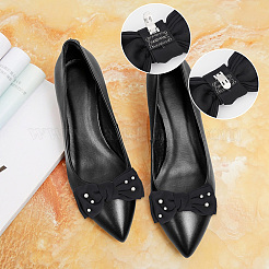 4Pcs 2 Colors Polyester Bowknot Shoe Decorations&nbsp;FIND-PH0010-26