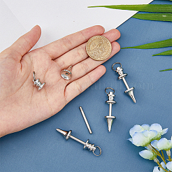 Brass Pendant Bails&nbsp;KK-FH0006-27