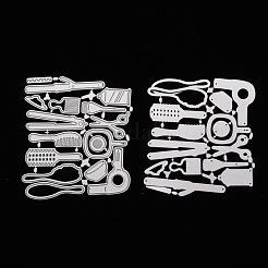 Hair Styling Tool Carbon Steel Cutting Dies Stencils&nbsp;X-DIY-A008-15