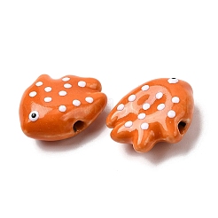 Handmade Porcelain Beads&nbsp;PORC-K010-06G