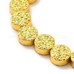 Electroplated Synthetic Non-magnetic Hematite Beads Strands&nbsp;G-L613-K01-01C