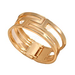 Hollowed Zinc Alloy Hinged Bangles for Women&nbsp;FS-WG91BC7-01