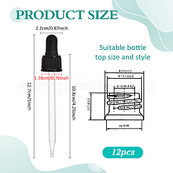 Glass Dropper Set Transfer Graduated Pipettes&nbsp;PH-TOOL-G011-14D