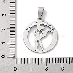 Mother's Day 201 Stainless Steel Pendants&nbsp;STAS-Q342-21P