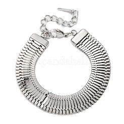 304 Stainless Steel Link Chain Bracelets for Women&nbsp;BJEW-Z125-02P