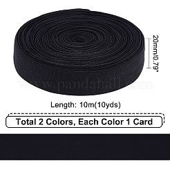 2Cards 2 Colors Flat Elastic Polyester Cord/Band&nbsp;OCOR-PH0001-59