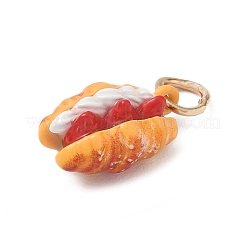 Alloy with Enamel Pendants&nbsp;AL-CBAE186-01G-02