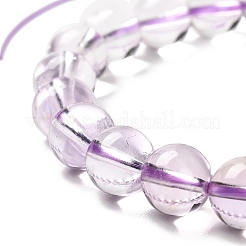 Natural Other Quartz Beaded Stretch Bracelets&nbsp;LS-BJEW-K233-02B-01
