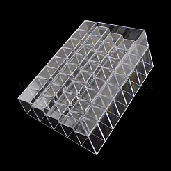 Rectangle 40 Compartments Plastic Bead Storage Containers&nbsp;X-CON-Q025-01