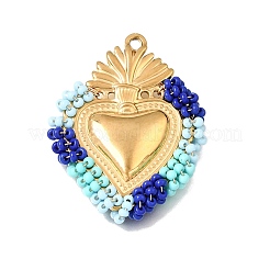 304 Stainless Steel Pendants&nbsp;STAS-E549-04G