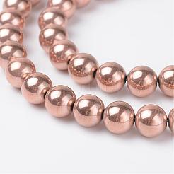Non-Magnetic Synthetic Hematite Beads Strands&nbsp;G-D801-M