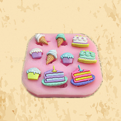 Food Grade Silicone Molds&nbsp;DIY-E011-14