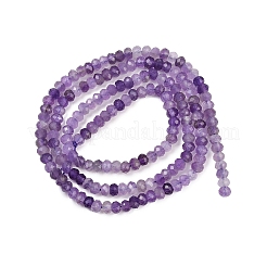 Natural Amethyst Beads Strands&nbsp;G-L625-A01-3x2mm-02