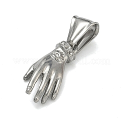 304 Stainless Steel Pendants&nbsp;STAS-D225-02P