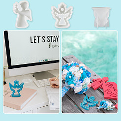 3Pcs 3 Styles Christmas Silicone Molds&nbsp;DIY-TA0015-55