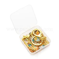 DIY 5 Pairs Enamel Dangle Earring Making Kits&nbsp;DIY-LS0001-59